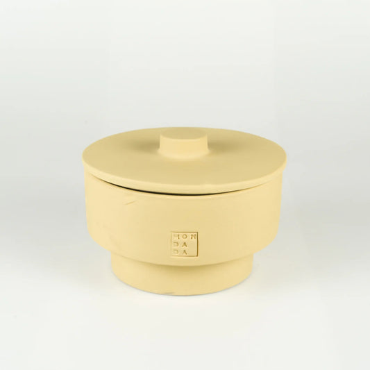 June Outdoor Candle TWO + lid - Sahara