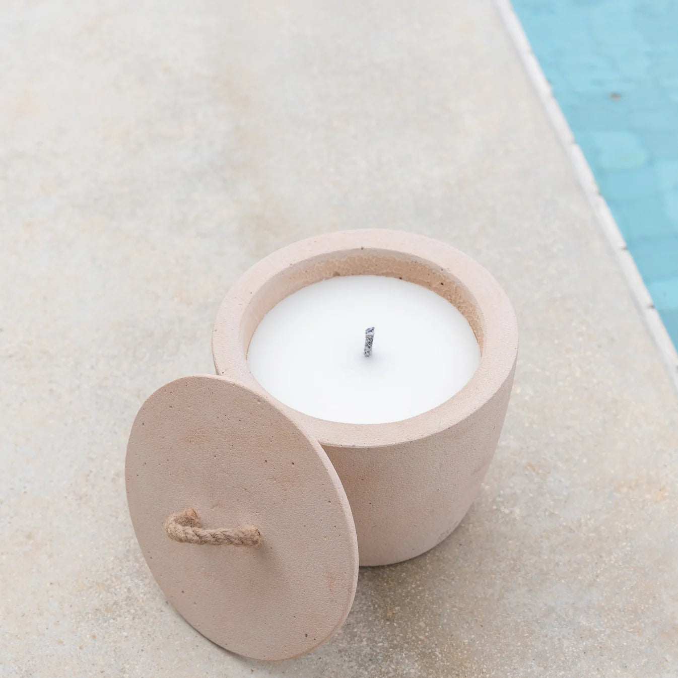 Garden Candle XL + lid - Blush