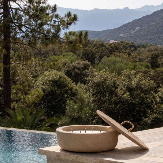 Garden Candle XXXL + lid - Desert