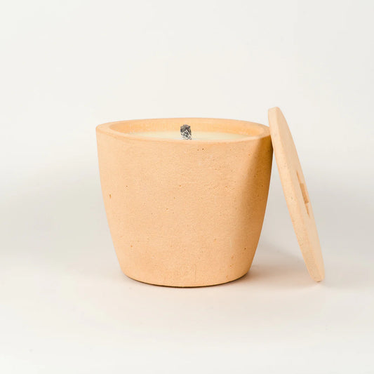 Urban Outdoor Garden Candle Large + lid - Blush